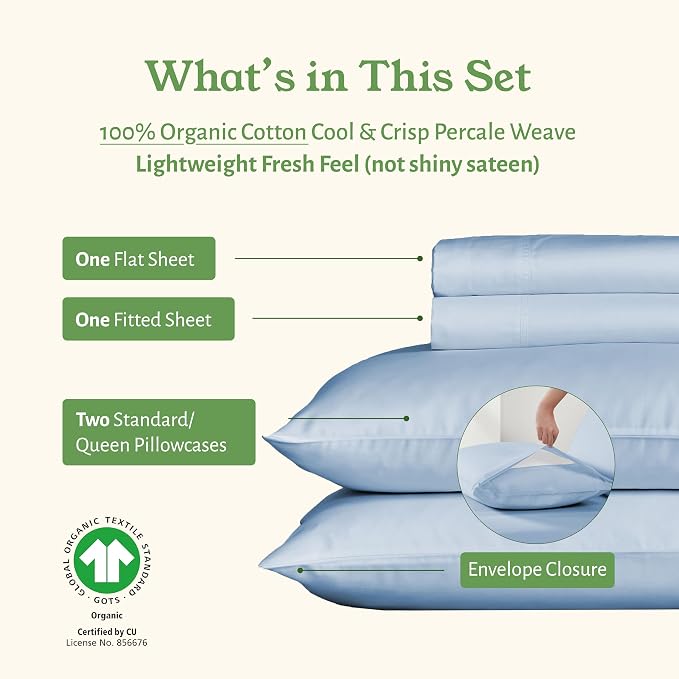 California Design Den Full Size Bed Sheets Set - Image 4