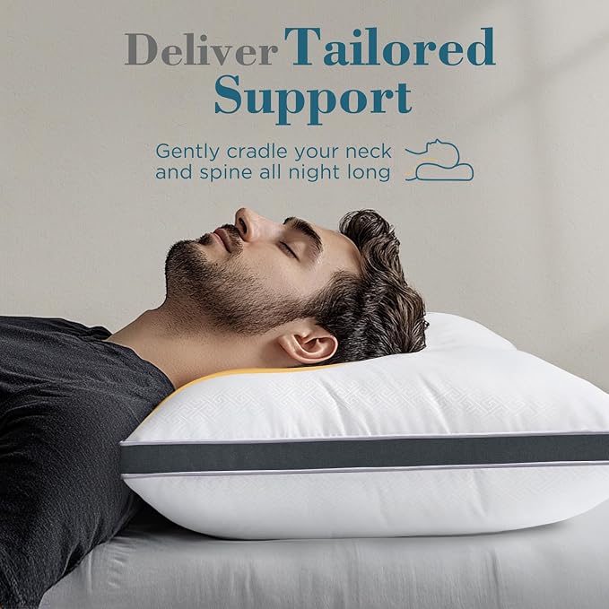 viewstar Bed Pillows King Sizes Set of 2, Hotel Quality Cooling Down - Image 3
