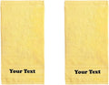 Personalize Your Towels with Custom Embroidery: Names, and Initials. Perfect by Ephesos
