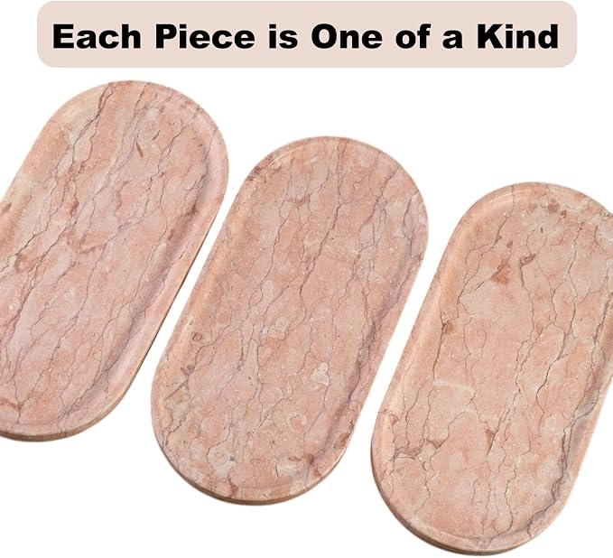 Koville Norway Natural Marble Tray, Catchall Tray - Image 5