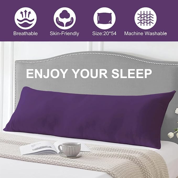 DOWNCOOL Large Body Pillow Insert- Breathable Full Body Pillow - Image 5