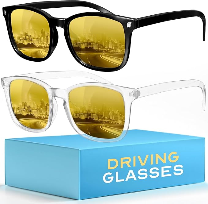 livho High Tech Night Driving Blue Light Glasses by livho