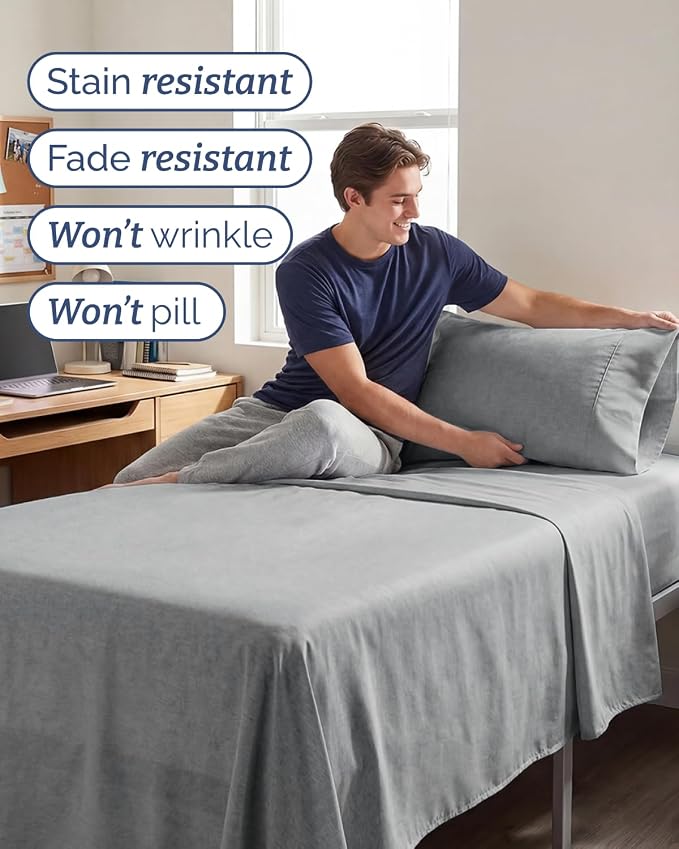 Twin XL 4 Piece Sheet Set - Image 5
