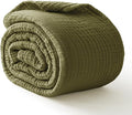 100% Cotton Muslin Blanket Twin 66" x 90", Breathable and Lightweight Twin by Kozyhvn