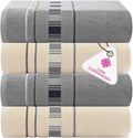 CASA COPENHAGEN X Line 4Pcs 100% Egyptian Cotton Designer Hand Towels Gift Set- by CASACOPENHAGEN