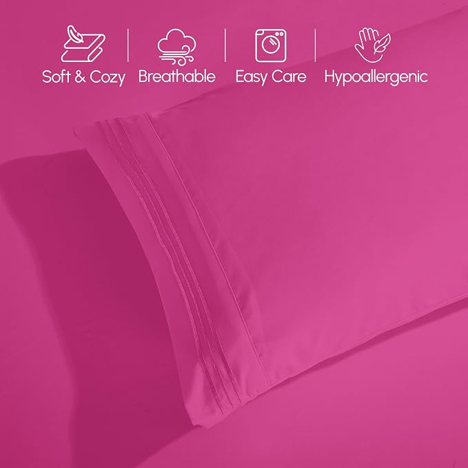 Elegant Comfort Luxurious 1500 Premium Hotel Quality Microfiber Three Line - Image 6