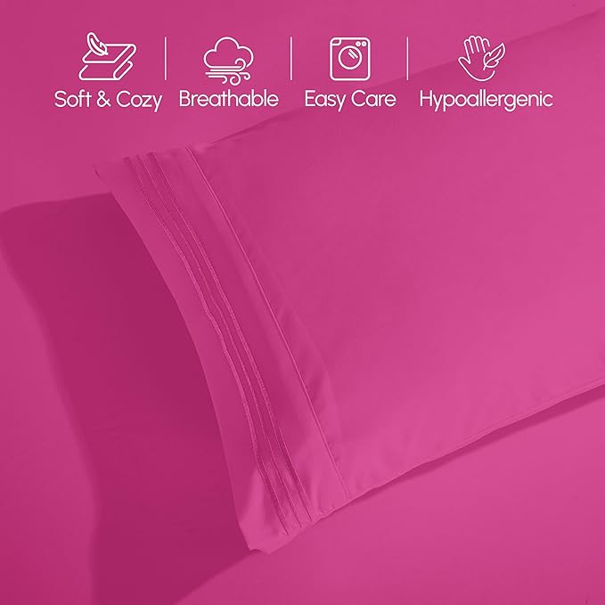 Elegant Comfort Luxurious 1500 Premium Hotel Quality Microfiber Three Line - Image 5