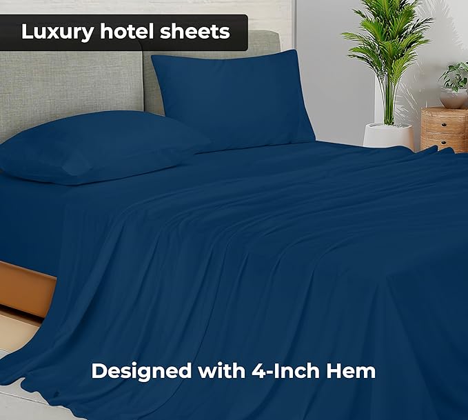 Royale Linens Full Flat Sheet - Image 2
