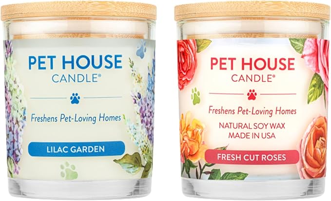 Pet House Candles, Long Burning Scented Candles by OneFurAll
