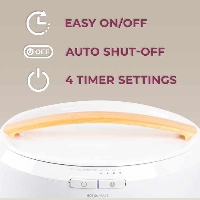 Zadro Large Hot Towel Warmer Bucket Timer Electric Towel Warmer - Image 9