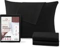 CirclesHome Pillow Protectors 4 Pack Standard Zippered by CirclesHome