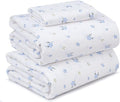 RUVANTI 100% Cotton Sheets – Twin Size Percale Bedding, Cooling & Breathable by Ruvanti