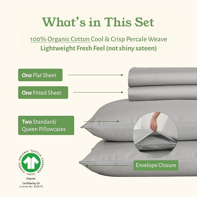 California Design Den Queen Bed Sheets - Image 4