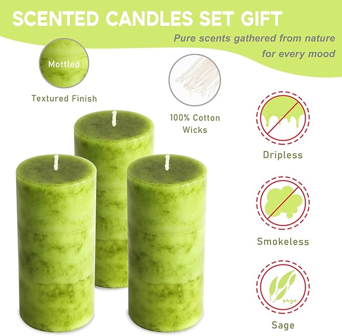Sage Scented Candles - Image 3