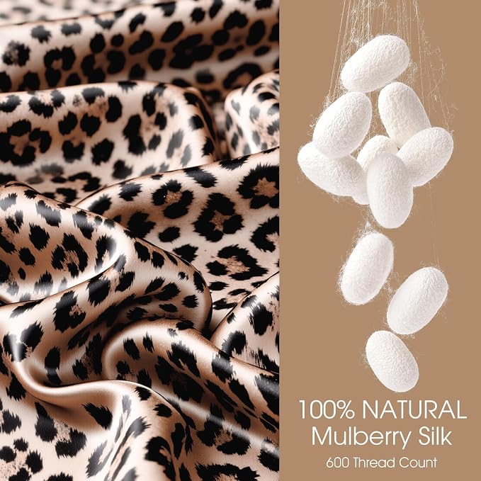 WLOSJ100% Silk Pillow Cases 2 Pack Queen Size Mulberry Silk Pillowcase - Image 2