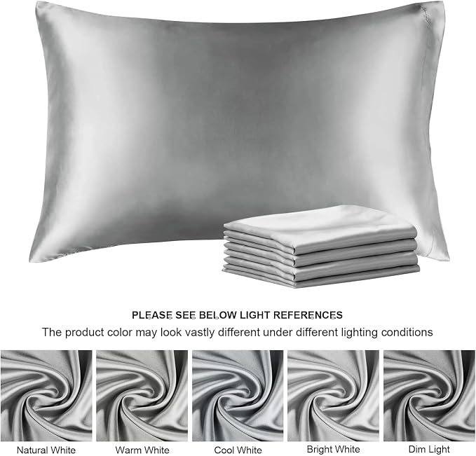 BEDELITE Satin Pillowcase for Hair and Skin, Super Soft Similar to Silk Pillow - Image 7