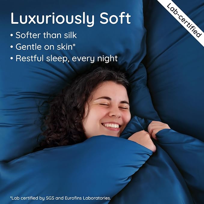 Bambaw 100% Viscose Derived from Bamboo Pillowcase Queen Size – Set of 2 - Image 4