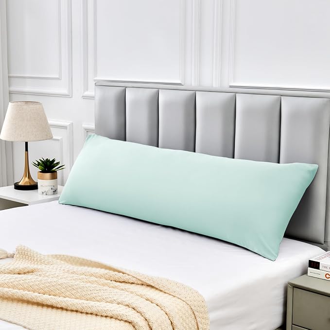 Warmstar Cotton Body Pillow Cover 1 Pack, 600 Thread Count Body Pillow case - Image 2