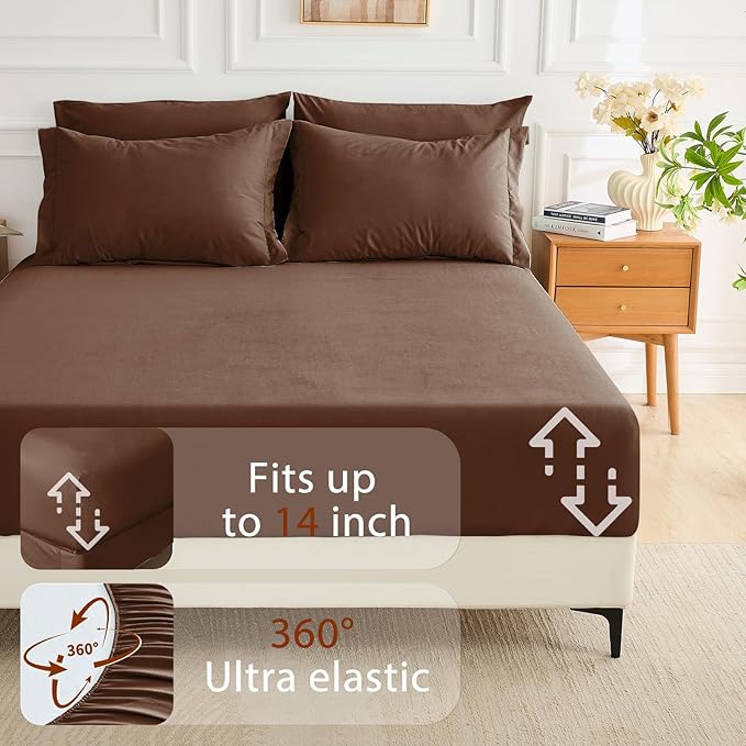 MUXHOMO 5 Pieces Twin XL Comforter Set, Soft Bed in a Bag Twin XL Size - Image 6