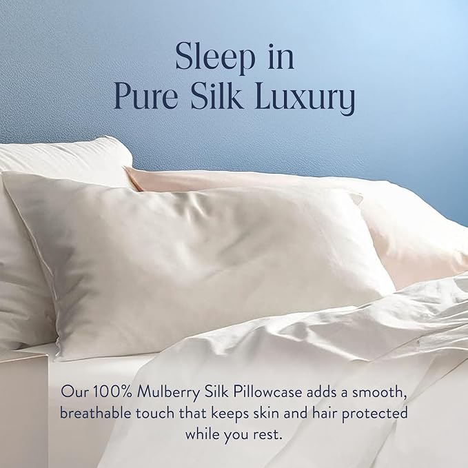 Brooklinen Mulberry Silk Pillowcase – 100% Pure Silk Pillow Case, Soft & Durable - Image 5