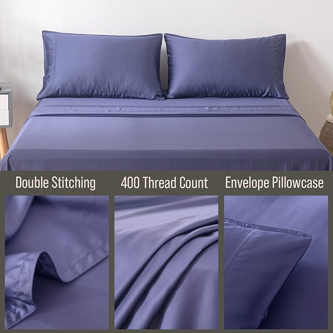 Bella Coterie | Luxury Bamboo Viscose Standard Size Pillowcase Set | 100% - Image 3