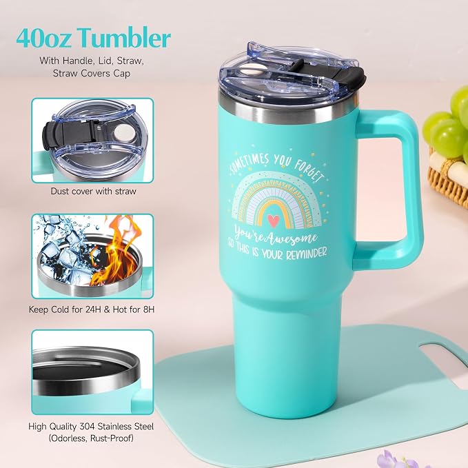 Suhctuptx Birthday Gifts for Women, Unique Self Care Gifts Get Well Soon Basket - Image 4