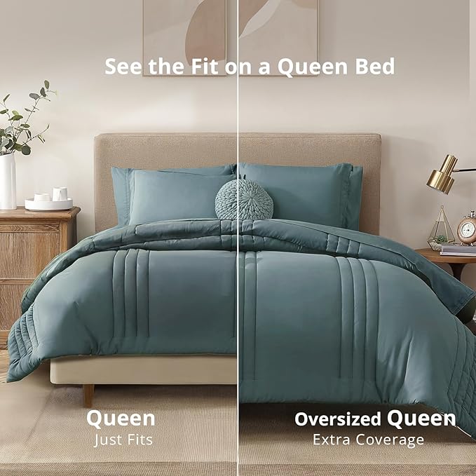 Monbix Queen Comforter Set - Image 6