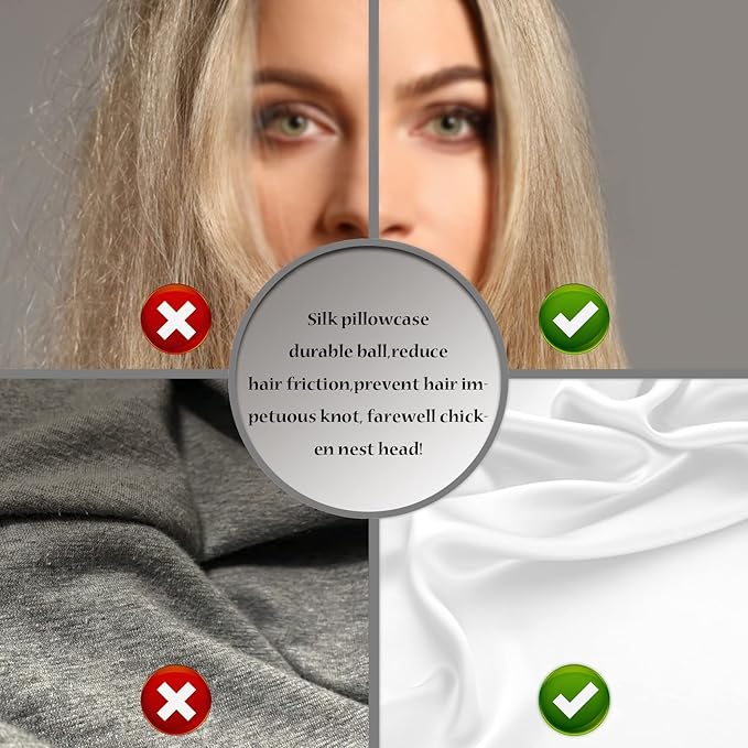 Silk Pillow Cases 2 Pack Soft Breathable and Sliky King Size Pillow Cases Set - Image 5