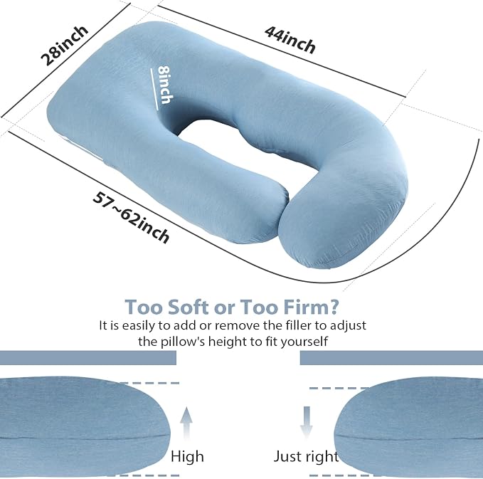 BATTOP Pregnancy Pillow for Sleeping, Maternity Pillow - Image 5