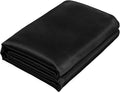Homiest Black Satin Flat Sheet for Full Mattress, Luxury & Ultra Soft Bedding by Homiest