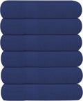 KAHAF COLLECTION 6 Pack Bath Towels Set 100% Ring Spun Cotton, Lightweight by KAHAF+COLLECTION