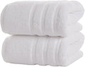 Bath Towels 2 Pack, 30 x 60 Inches, Large 100% Cotton Towels, Comfortable by Velqora