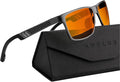 ANYLUV Blue Light Blocking Glasses Men Computer Gaming Glasses Lightweight by ANYLUV
