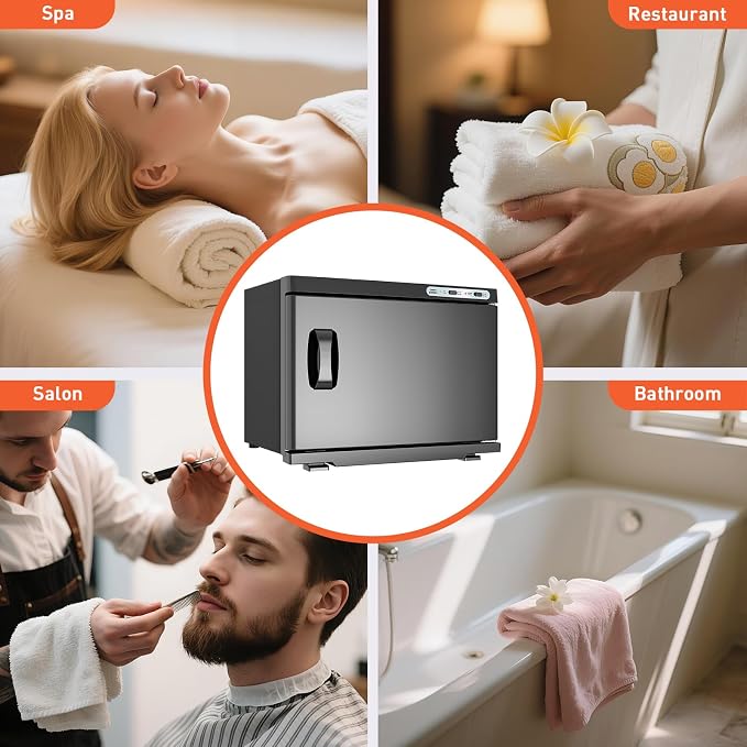 Hot Towel Warmer for Spa, 2-in-1 Thermostatic Towel Heater, 23L Large Capacity - Image 7