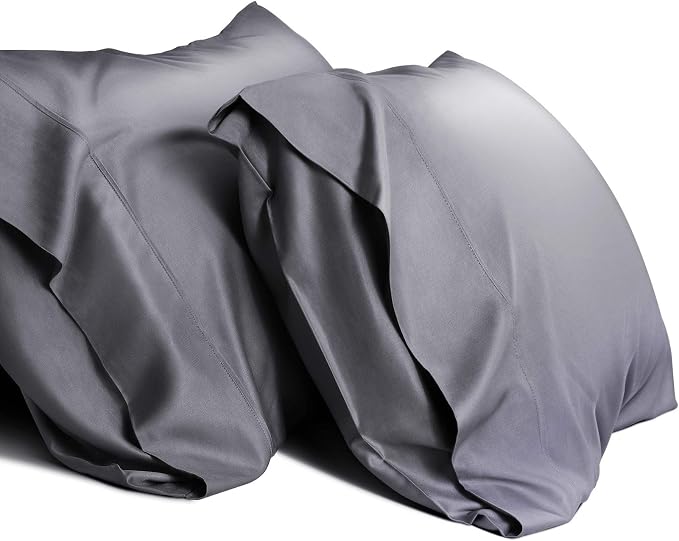 WishSmile Standard Pillow Cases Cooling Pillowcases Set of 2 Breathable Cool by WishSmile