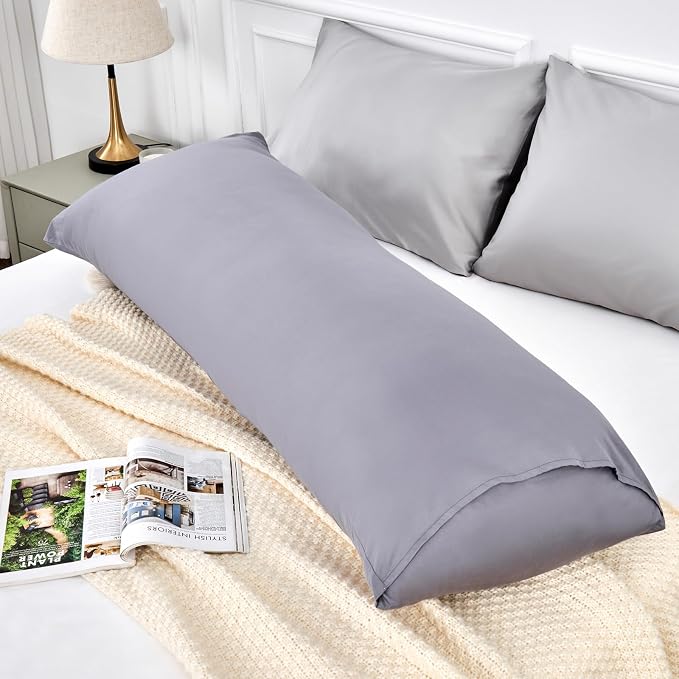 Warmstar Cotton Body Pillow Cover 1 Pack, 600 Thread Count, Long Body Pillow - Image 7