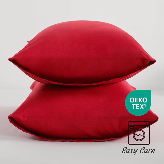 NTBAY King Pillow Cases Set of 2, 2 Pack Brushed Microfiber 20x40 Pillow Cases - Image 5