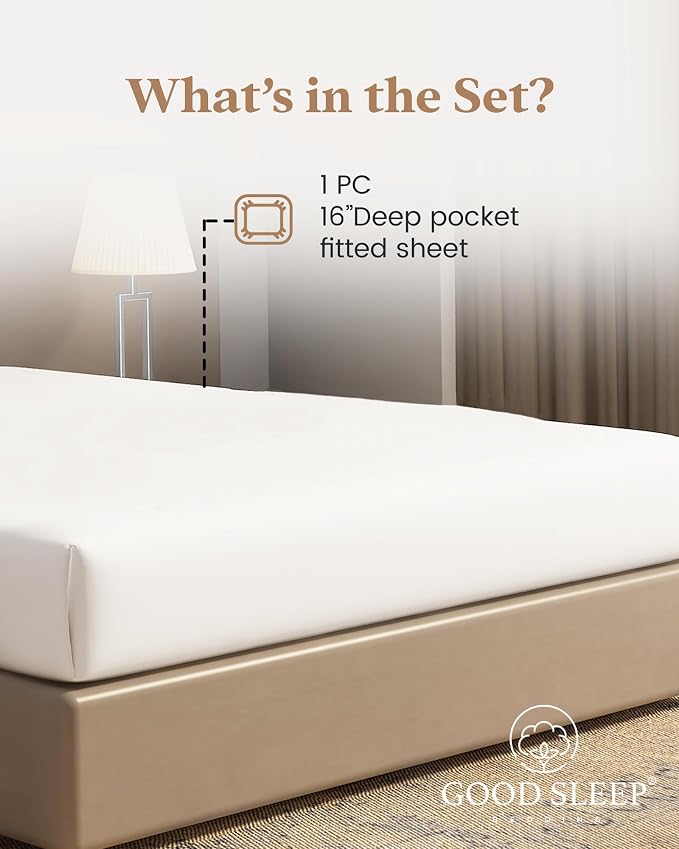 Good Sleep Bedding Queen Fitted Sheet - Image 2