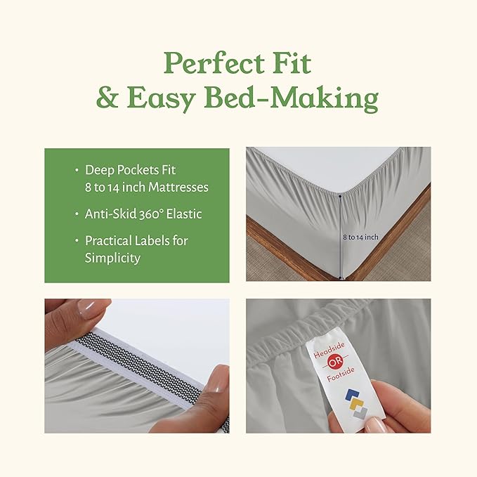 California Design Den Twin XL Sheet Sets - Image 5