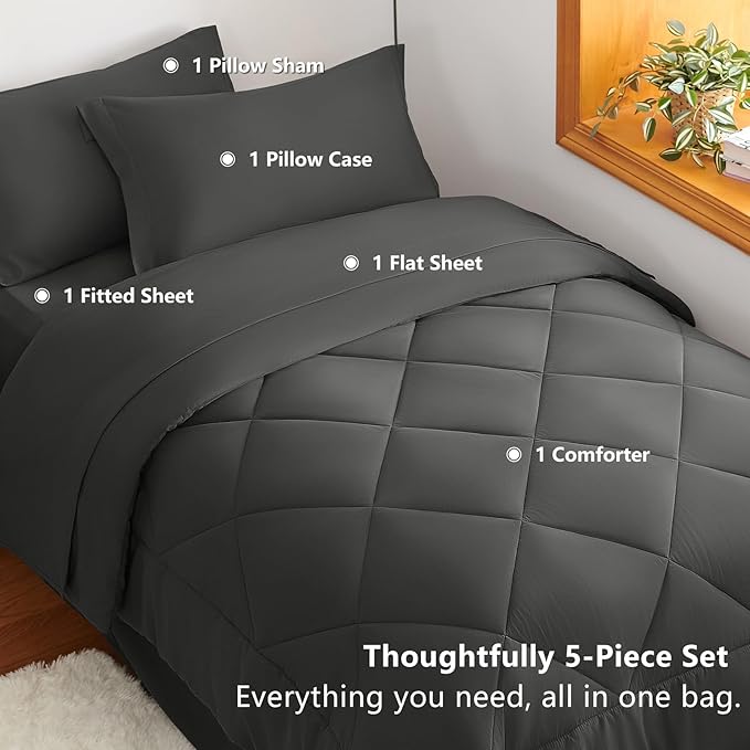 CozyLux Twin Comforter Set - Image 3
