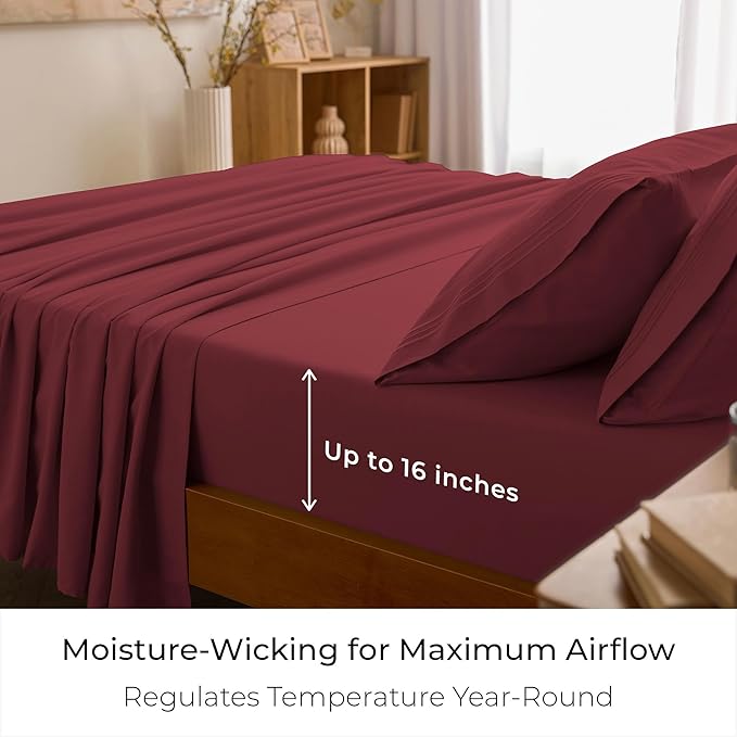 Mellanni King Sheets Set - Image 4