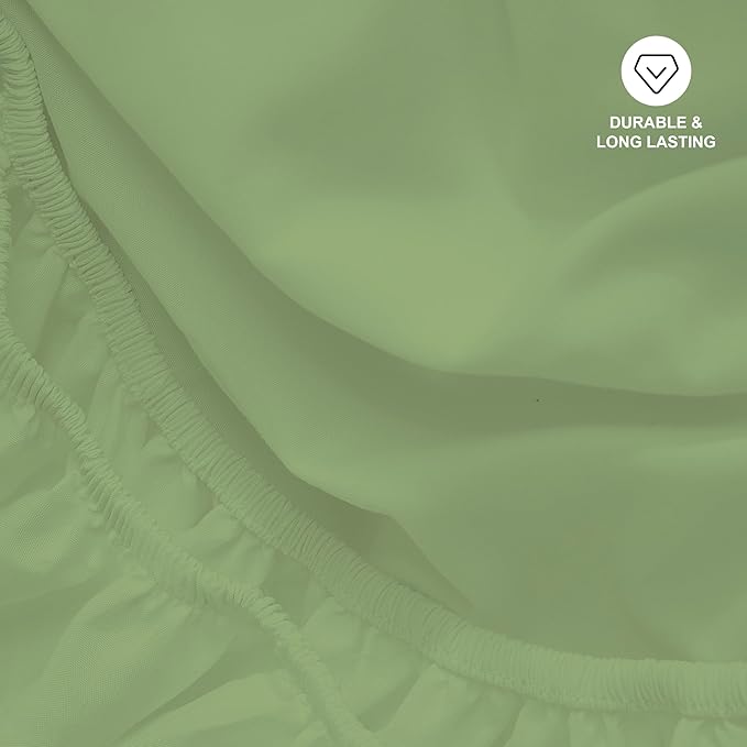 Hotella 100% Microfiber 60"x80" Queen Size Fitted Sheet Only, Hotel Quality - Image 6