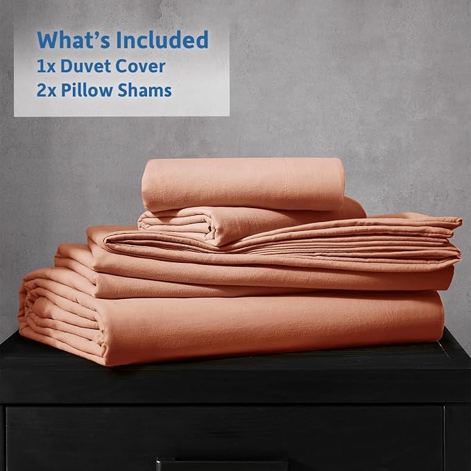 Nestl Rust California King Duvet Cover Sets - Image 9