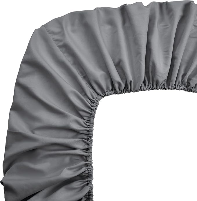 FreshCulture Queen Fitted Sheets, Bulk Pack of 6, Deep Pocket, Soft Microfiber - Image 4