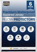 Set of 6 Pillow Protectors by UTOPIABEDDING