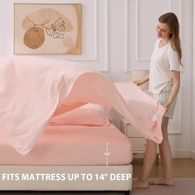 Full Comforter Set Pink - Image 6