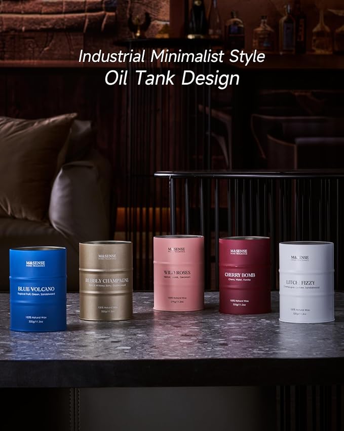 M&SENSE Lilac Blossom Soy Candles - Image 6