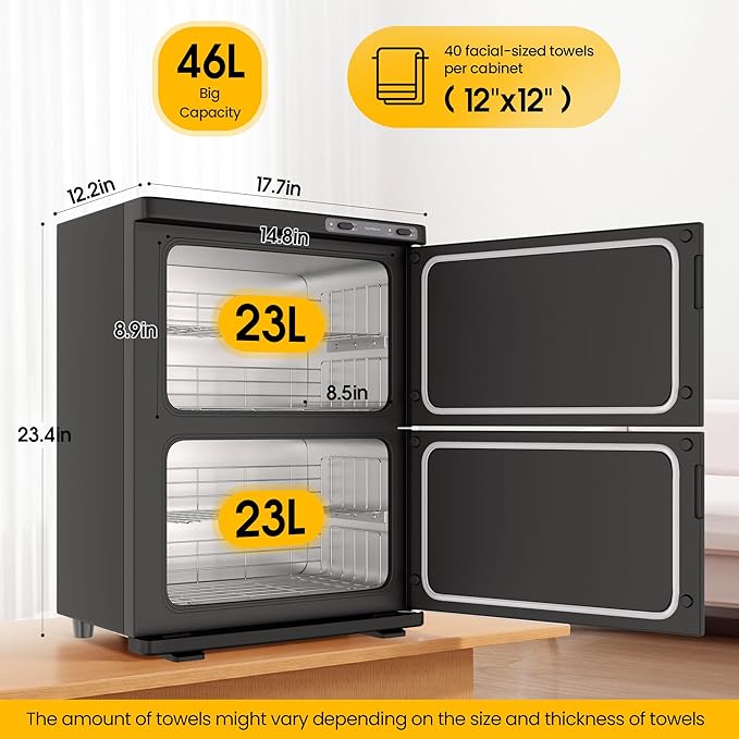Hot Towel Warmer SalonDepot 46L Large Capacity Spa Towel Warmer - Image 5