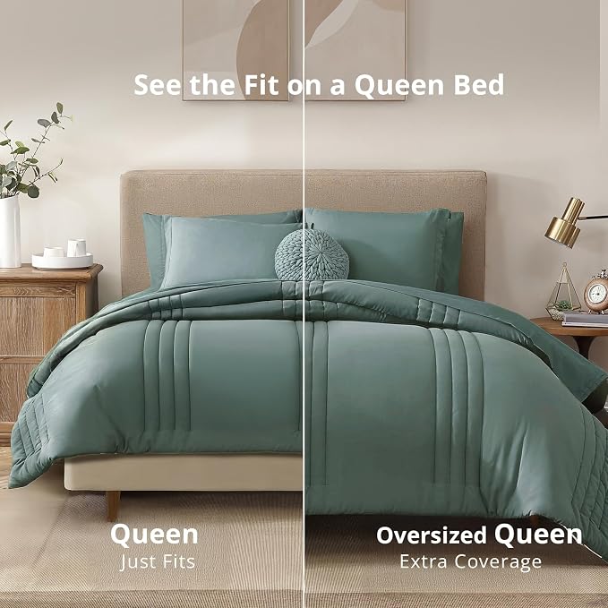 Monbix Queen Comforter Set - Image 7
