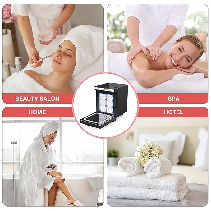 Hot Towel Warmer for Spa, Small Towel Warmer for Esthetician, Mini Towel Warmer - Image 6